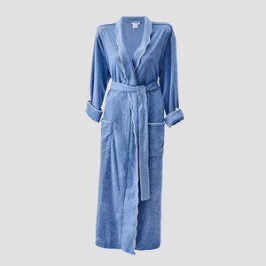 Weezie Long Scallop Lightweight Robe size Small